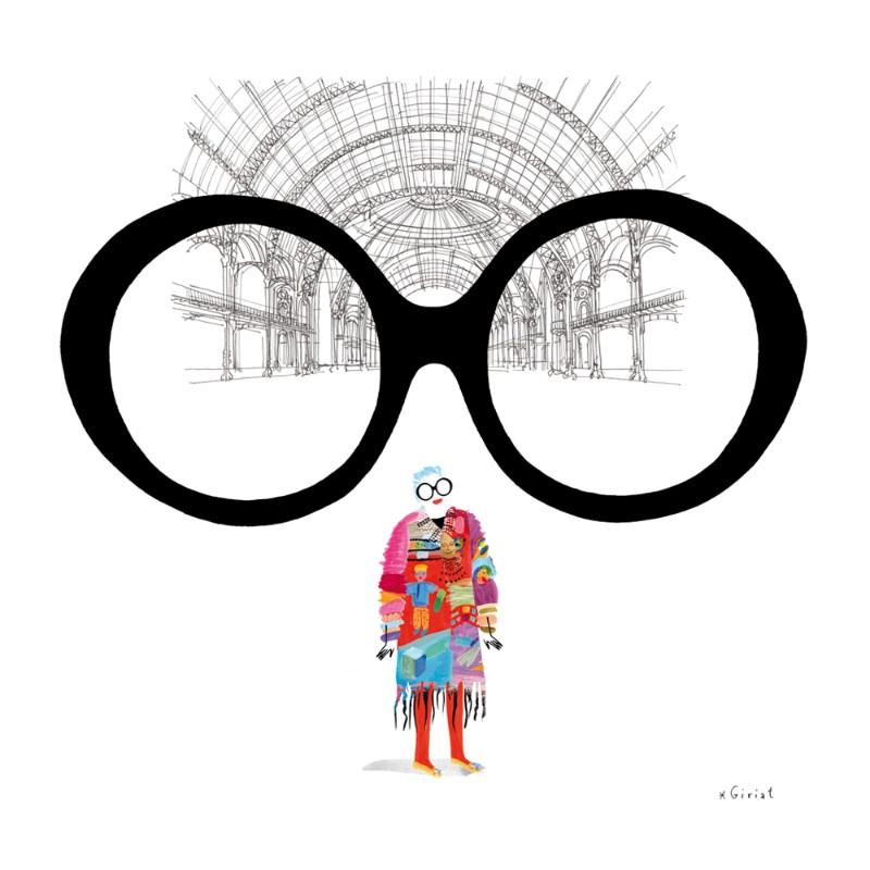 Expo Iris Apfel - Bon March - Eric GIRIAT | Virginie